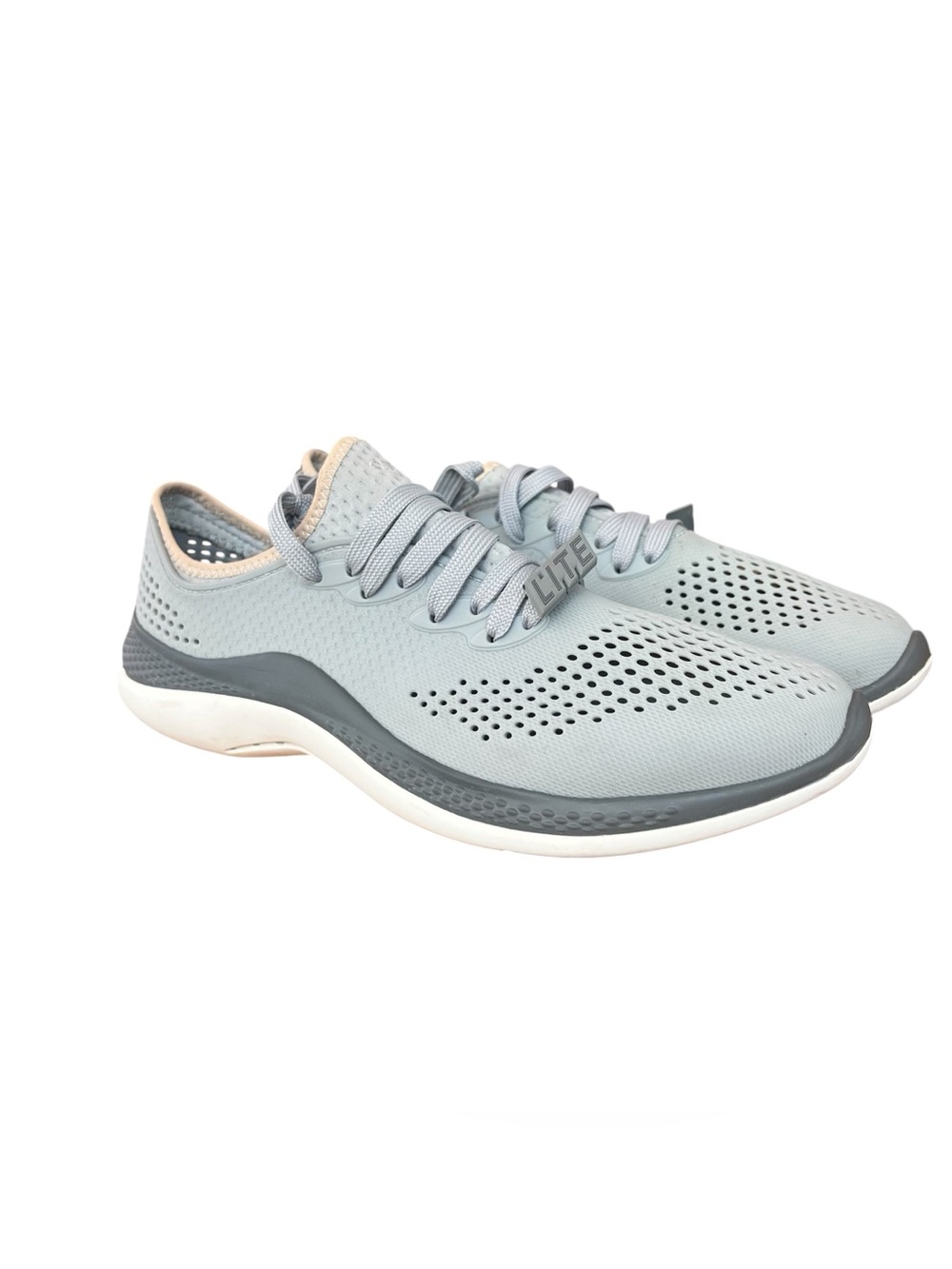 Crocs Literide 360 Pacer Shoes Men's Slate Grey Sneakers Size 9
